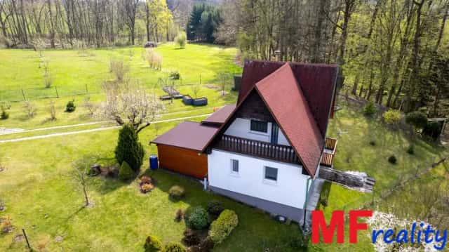 Prodej pěkné zděné rekreační chaty s obytným podkrovým v Zákraví obce Ohnišov 5minut od Nového Města nad Metují, Ohnišov, okres Rychnov nad Kněžnou