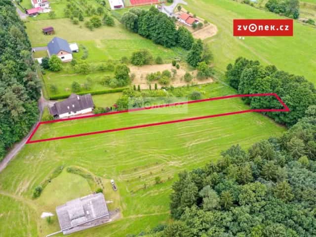 Prodej stavebního pozemku 1 841 m2, Šanov, Šanov, okres Zlín