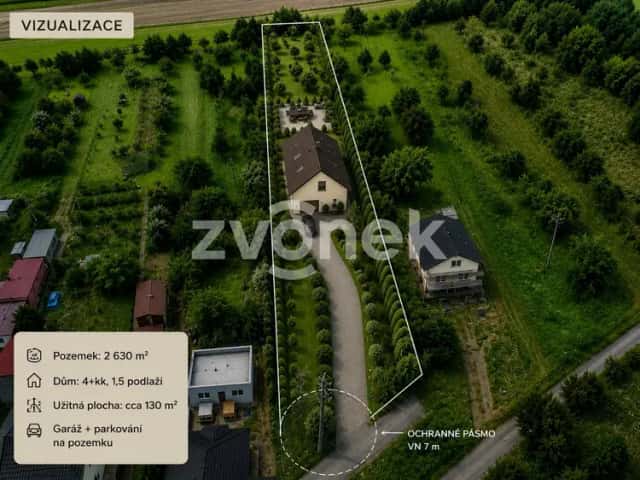 Prodej stavebního pozemku 2 630 m2, Zlín - Lhotka, Zlín