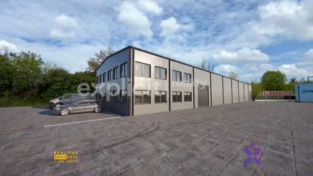 Pronájem haly built-to-suit s kancelářskými, skladovými a prostory pro lehkou výrobu 1 044 m2, Kunovice, okres Uherské Hradiště, Osvobození, Kunovice, okres Uherské Hradiště