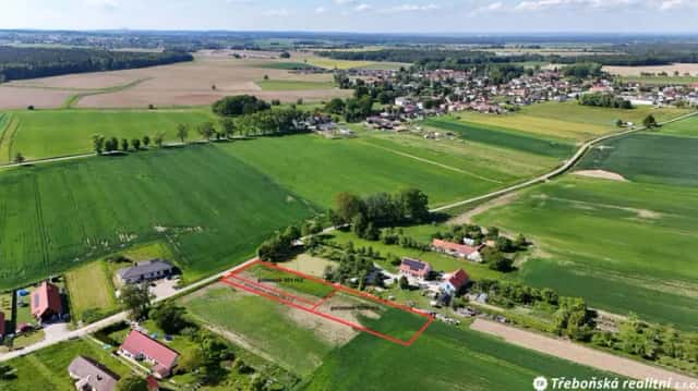 Prodej stavebního pozemku Štěpánovice, místní osada Skalice, Štěpánovice, okres České Budějovice
