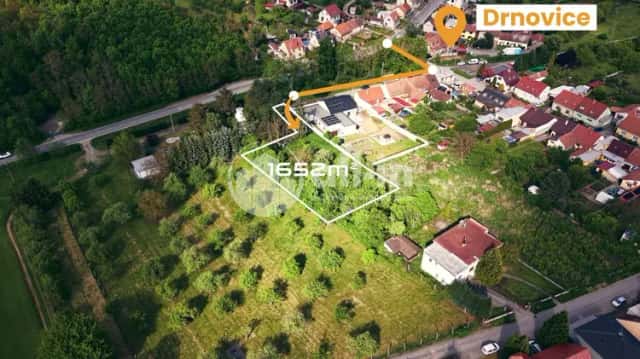 Prodej stavebního pozemku Drnovice, 1652 m2, Drnovice