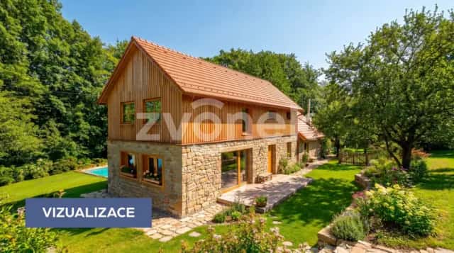 Výjimečný pozemek s domem na samotě u lesa, Březnice u Zlína, Březnice, okres Zlín
