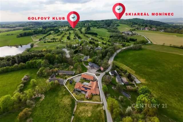 Prodej exkluzivního pensionu v Alenině Lhotě o výměře 3144 m2 ., Jistebnice, okres Tábor