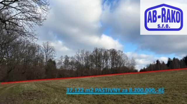 Pastvina jako ze žurnálu - 3,7 ha v jednom kuse u Lhoty, Číměř, okres Jindřichův Hradec