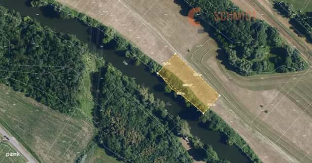 Prodej pozemku pro rybaření o velikosti 3931 m2 u řeky Dyje v obci Bulhary, Bulhary, okres Břeclav