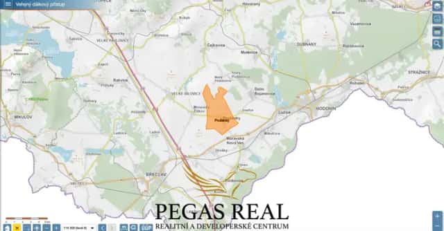 Prodej pozemku 1450 m2, Prušánky, Prušánky, okres Hodonín