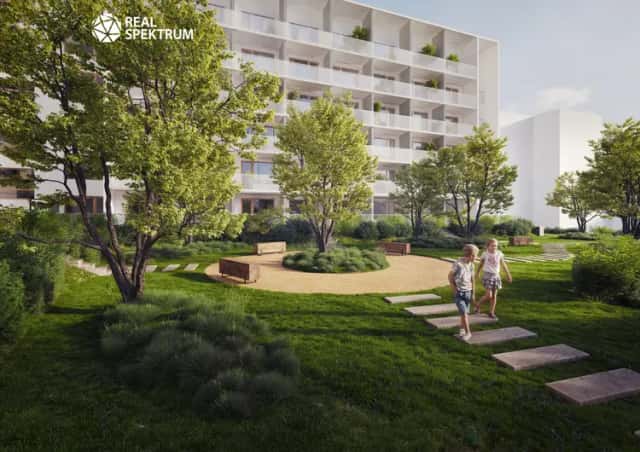 Prodej bytu 1+kk v projektu Urban Park – moderní bydlení v rytmu města, Svitavské nábřeží, Brno, okres Brno-město