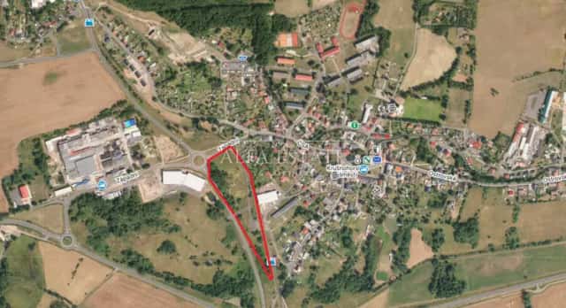 Prodej komerčního pozemku 16411 m2, Hroznětín, Nádražní, Hroznětín, okres Karlovy Vary