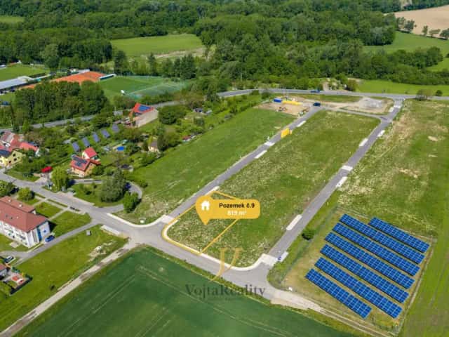 Prodej stavebního pozemku č. 9, 819 m2, Přerov - Kozlovice, Přerov