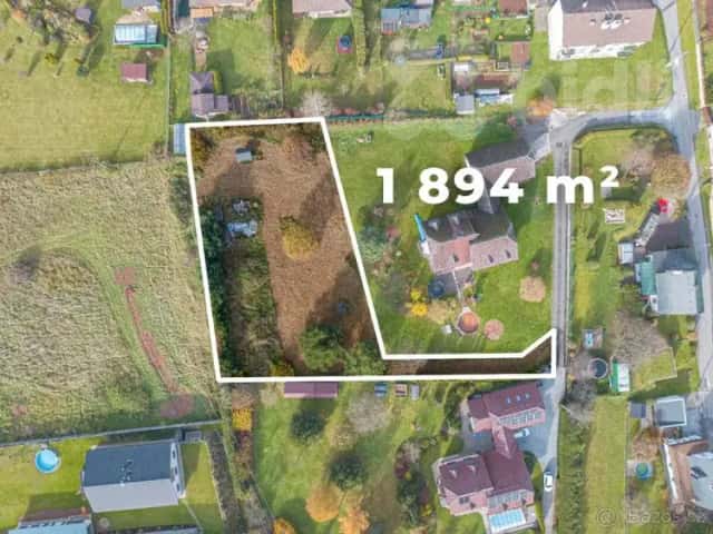 Prodej pozemku 1 894m² v Krkonoších pro výstavbu rodinného domu, Trutnov