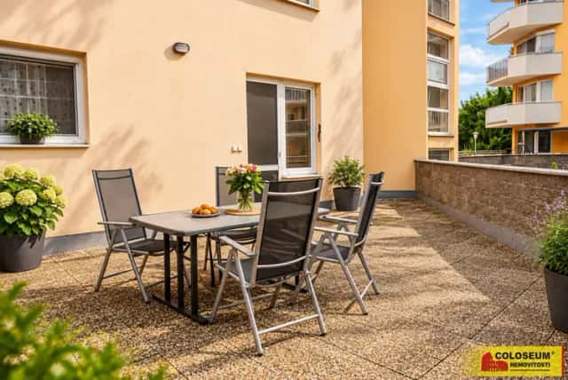 Brno - Juliánov, byt 3+1, terasa, balkon a 2 parkovací stání – byt, Brno, okres Brno-město
