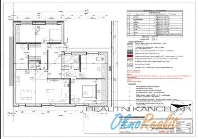 Prodej budoucího rodinného domu 4+1 o zastavěné ploše 150 m2 s pozemkem o výměře 463 m2 v obci Pře, Doubí, Přerov