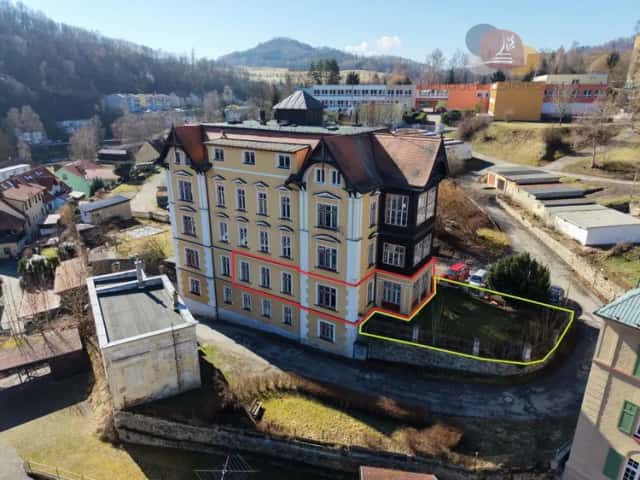 Český Krumlov, byt 3+1 s velkou verandou a vstupem na zahrádku, Český Krumlov