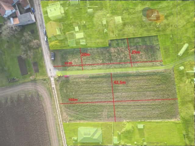 Kyselovice okr. Kroměříž, stavební pozemek 6449 m2, Kyselovice, okres Kroměříž
