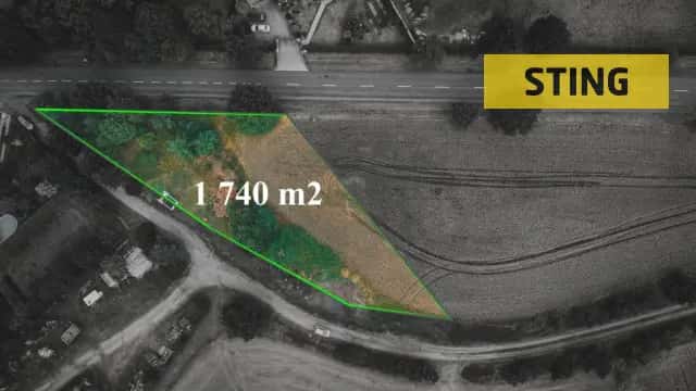 Prodej pozemku v obci Hostovice u Pardubic, p.č: 76/3 o velikosti 1740 m2, Pardubice