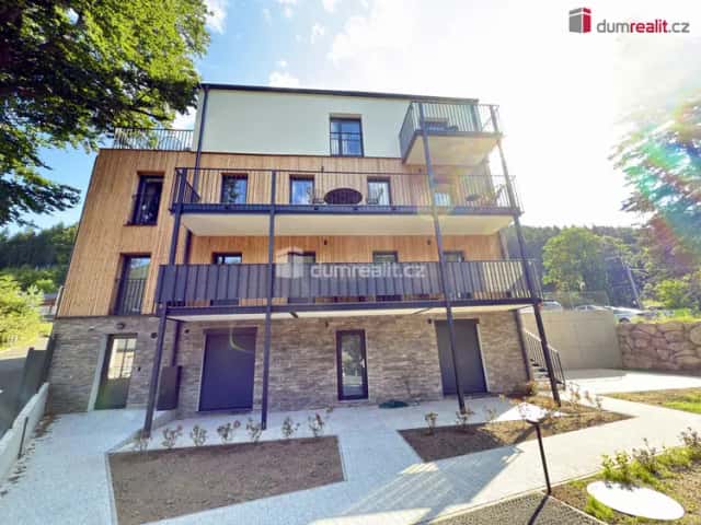 Apartmán 3+KK, 69 m2, balkon 19 m2, Plešivec-Pstruží-Abertamy,Krušné hory, Merklín, okres Karlovy Vary
