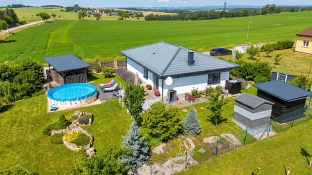Prodej samostatného zánovního rodinného domu 3+KK, Kačlehy, nedaleko Jindřichova Hradce, Kačlehy, okres Jindřichův Hradec