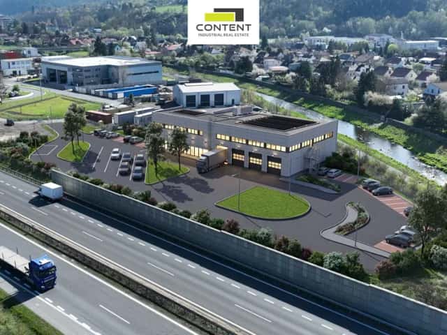 Pronájem novostavby skladu, výrobních prostor 1850 m2, Počaply - Králův Dvůr, Pod Dálnicí, Králův Dvůr, okres Beroun