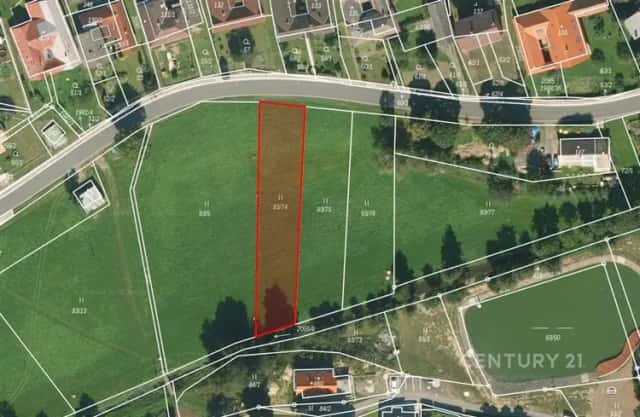 Pozemek 1 288 m2 v obci Kamenec u Poličky, Kamenec u Poličky, okres Svitavy