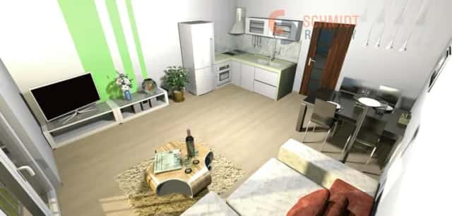 Nabízíme pronájem bytu 2+kk o velikosti 50 m2 v klidné části obce Mikulov., Mikulov, okres Břeclav