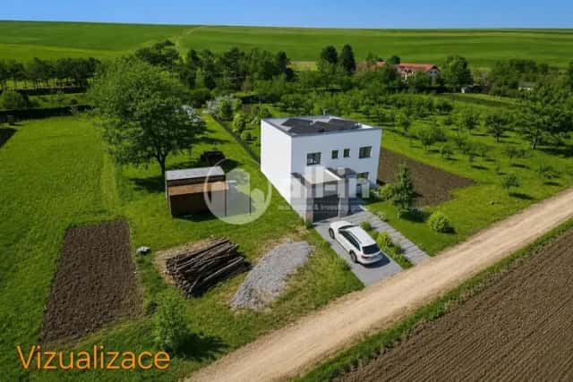 Prodej pozemku pro výstavbu RD 1105 m2, Mouřínov, Mouřínov, okres Vyškov