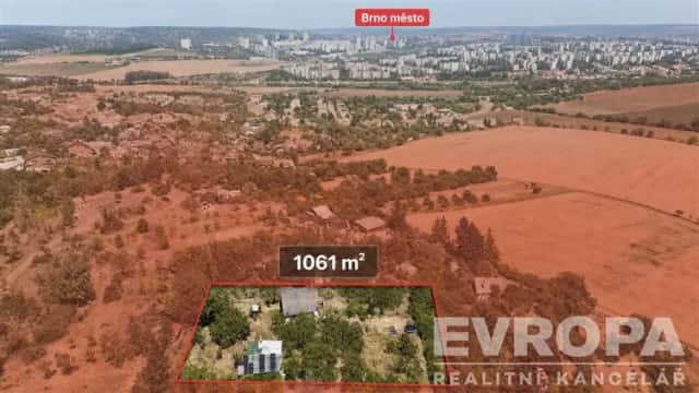 Zahrada s chatou 1 061 m2, Brno – Ostopovice, Ostopovice, okres Brno-venkov