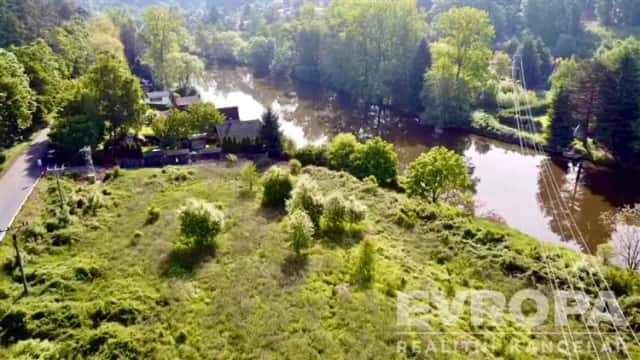 Stavební pozemek u přehu Sázavy, Vlkančice, okres Praha-východ