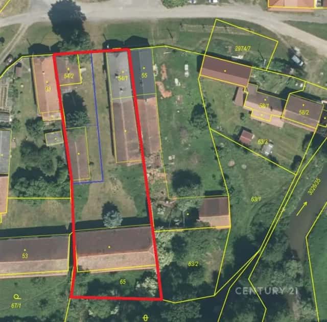 Stavební pozemek o ploše 2553 m2, Líšina, okres Plzeň-jih
