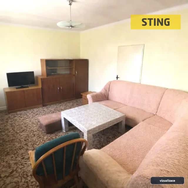 Velký byt 2+1 s nájemníkem v centru Mohelnice, 70 m2, Mohelnice, okres Šumperk