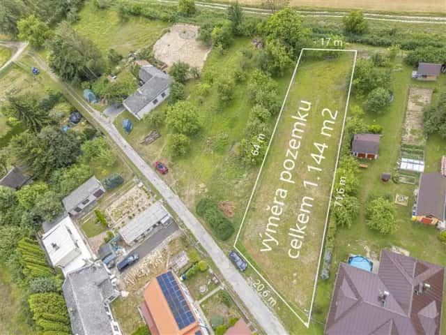 Stavební místo pro váš nový domov, výměra 1.144 m2 - Uničov, místní část Renoty, Uničov, okres Olomouc
