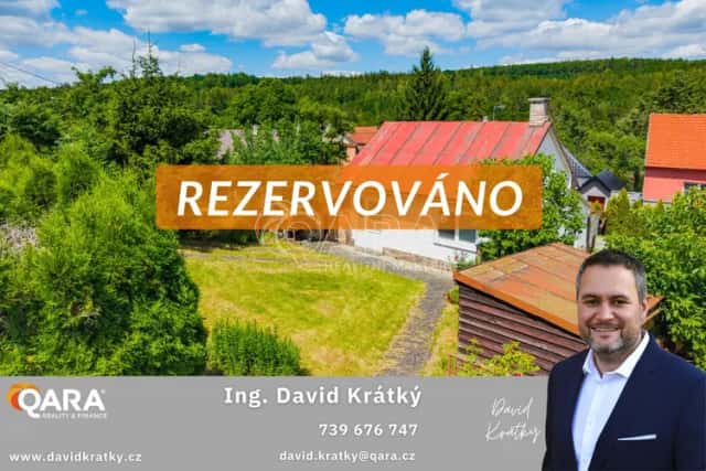 Stavební pozemek s chatou v Novém Jáchymově u Berouna, Nový Jáchymov, okres Beroun