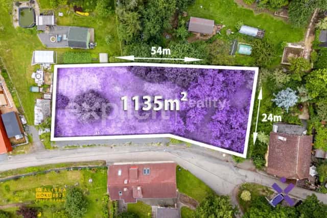 Prodej stavebního pozemku 1 135 m2, Žlutava, Žlutava, okres Zlín