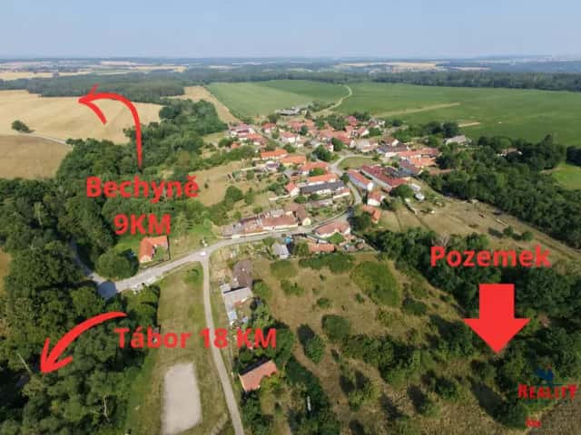Prodej zahrady 2 658 m2, Černýšovice, okres Tábor, Černýšovice, okres Tábor