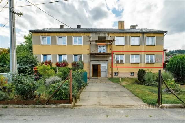 Prodej bytu 2+1 s předzahrádkou v Miličíně, Miličín, okres Benešov
