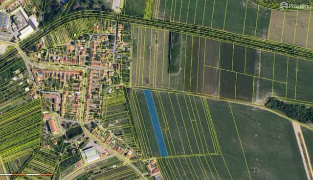Prodej stavebního pozemku 6 153 m2, Újezd u Brna, Újezd u Brna, okres Brno-venkov