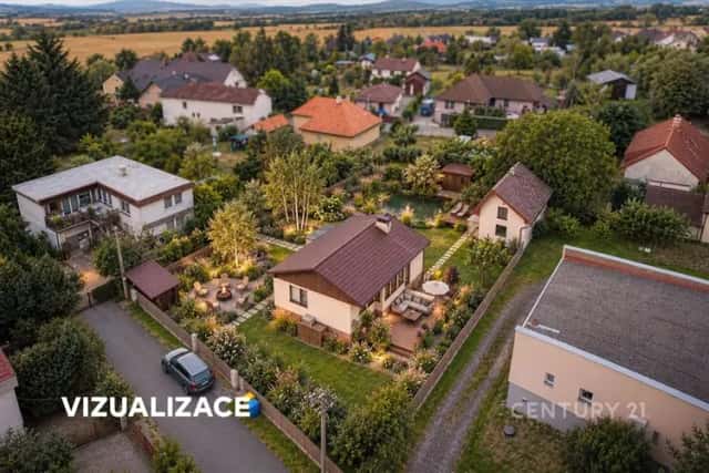 Nízkonákladový rodinný dům v krásném prostředí Brd ve Lhotce u Hořovic, 123 m2, zahrada 971 m2, Lhotka