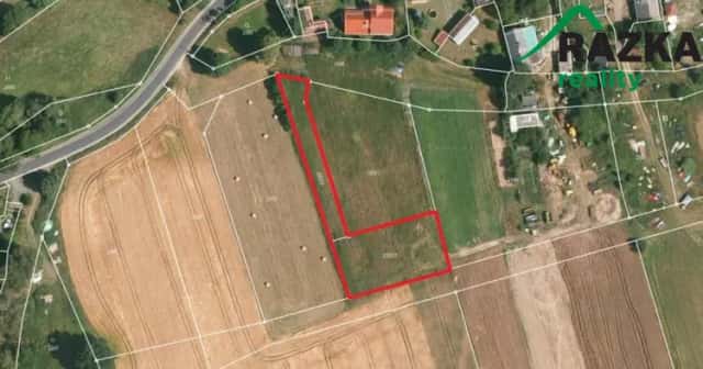 Stavební pozemek 1 888 m2 ve Velkém Rapotíně u Tachova, Tachov