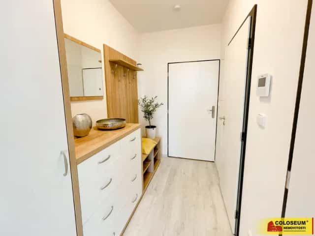 Pohořelice, pronájem novostavby luxusního bytu, OV 2+kk, 46,8 m2, balkon, vlastní parkovací stání – byt, Pohořelice, okres Brno-venkov