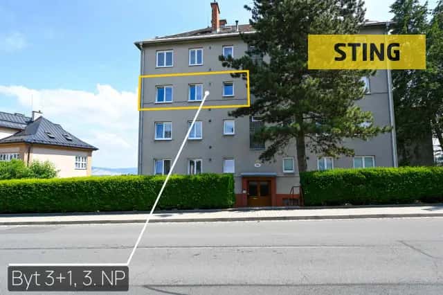 Prodej bytu 3+1 na ul. Jiráskova v Zábřehu vč. garáže, Zábřeh, okres Šumperk