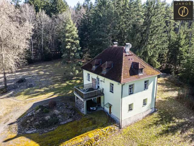 Prodej bývalé myslivny na samotě u lesa, pozemek 5 902 m2 – Staré Vyklantice, Vyklantice, okres Pelhřimov