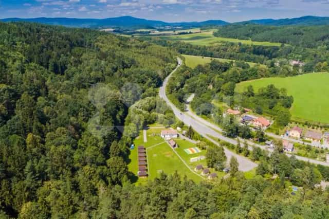 Autokemp s restaurací a půjčovnou lodí u Českého Krumlova, Kájov, okres Český Krumlov