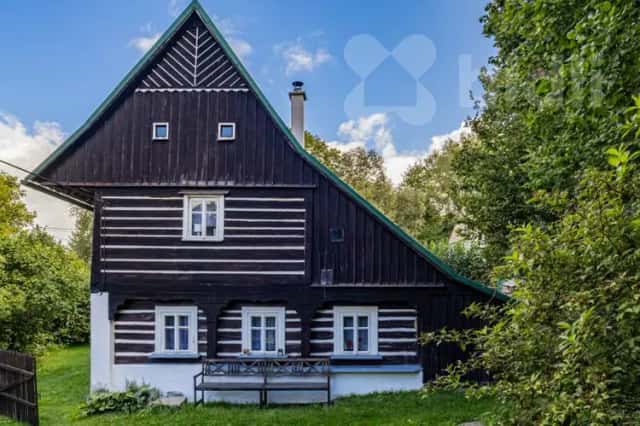 Prodej roubeného domu s atmosférou - Heřmanice u Žandova, pozemek 582 m2, Žandov, okres Česká Lípa