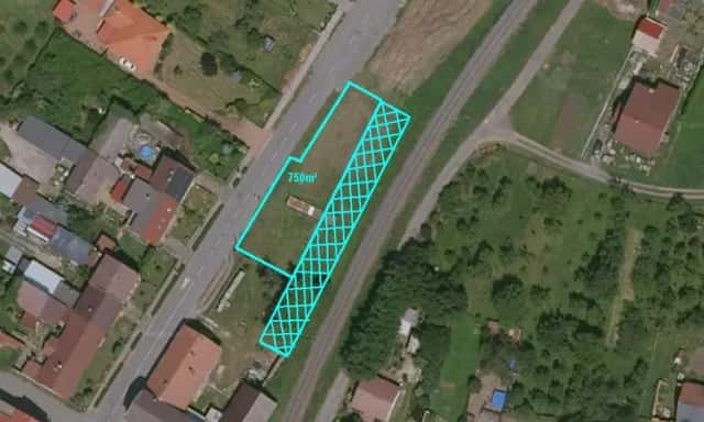 Prodej komerčního pozemku 750 m2 - Bílavsko, Bystřice pod Hostýnem, okres Kroměříž