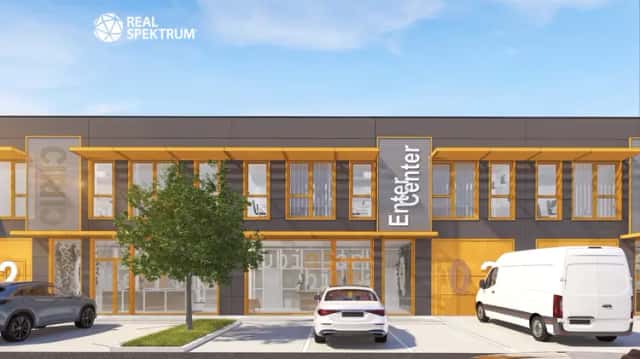 Prodej podnikatelských boxů na severní hranici Brna, box C6, 374 m2, Hradecká, Brno, okres Brno-město