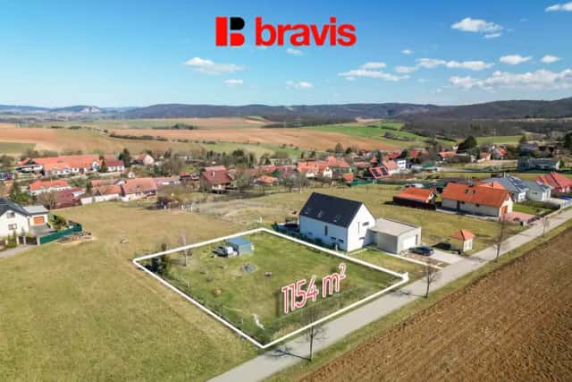 Prodej stavebního pozemku 1 154 m2, Hvozdec u Veverské Bítýšky, Hvozdec, okres Brno-venkov