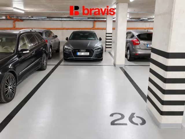 Pronájem garážového stání Pekárenský dvůr, Brno - Zábrdovice, 13 m2, Bratislavská 946/80, Brno, okres Brno-město