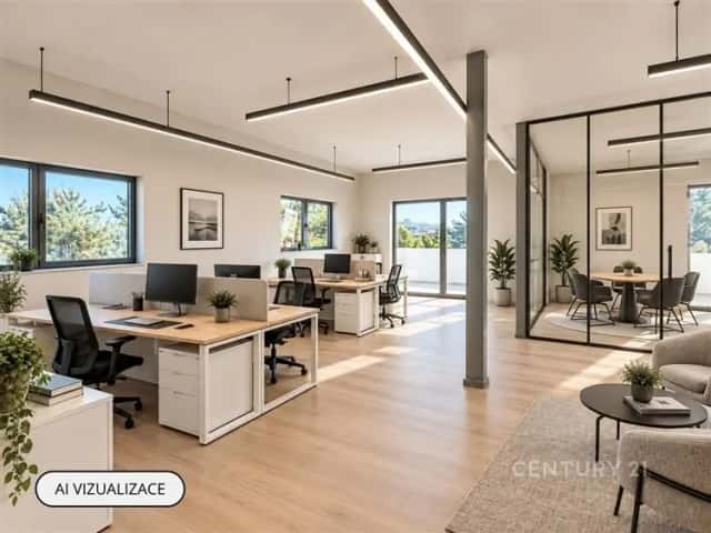Pronájem moderních kanceláří 110 m2 s terasou 40 m2 – Brno, Optátova, Brno – Brno-Jundrov, okres Brno-město