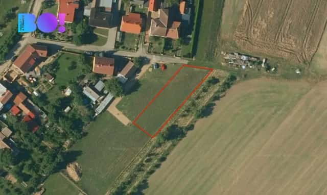 Prodej stavebního pozemku, 881 m2, Láz, okres Třebíč, Láz, okres Třebíč