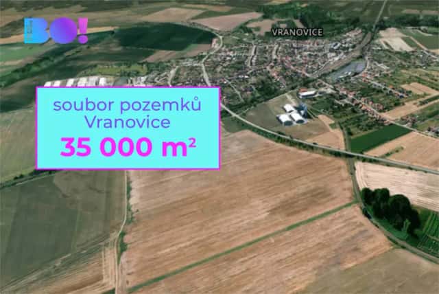 Prodej pole, 35 000 m2, Vranovice nad Svratkou, Vranovice, okres Brno-venkov